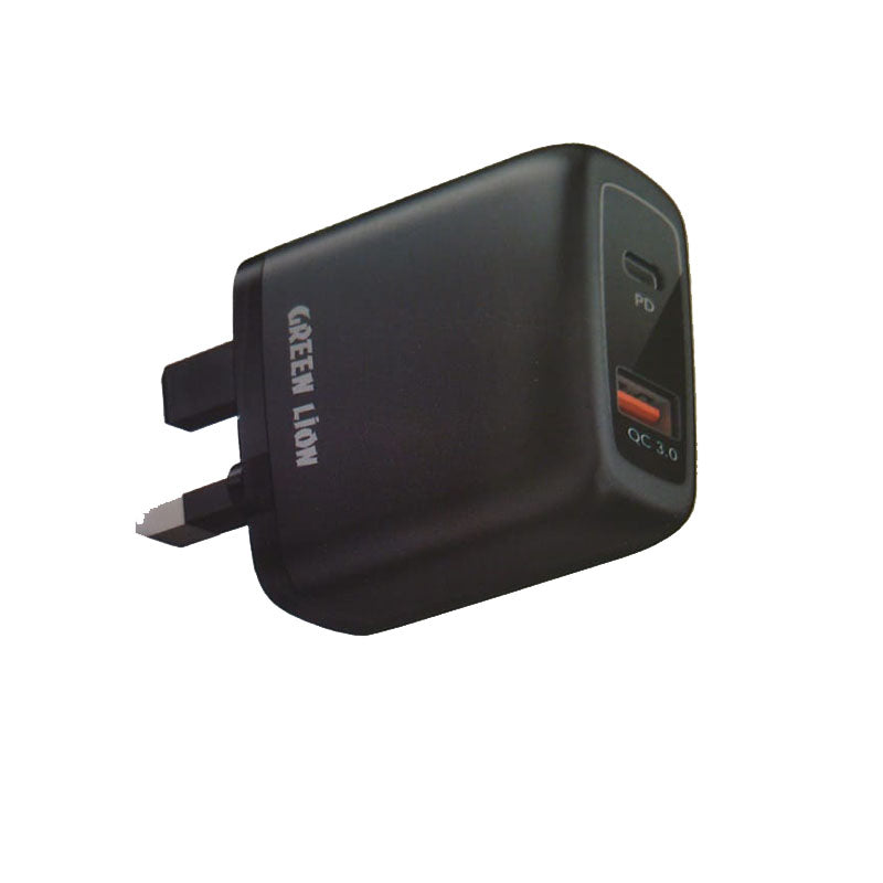 Green Lion 20W Compact Wall Charger gamingstore Green Lion 20W Compact Wall Charger gamingstore